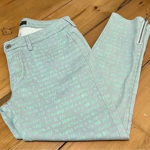 EUC - LEVI’S Denim Jeans Leggings / Jeggings - sz 33 ankle length stretch